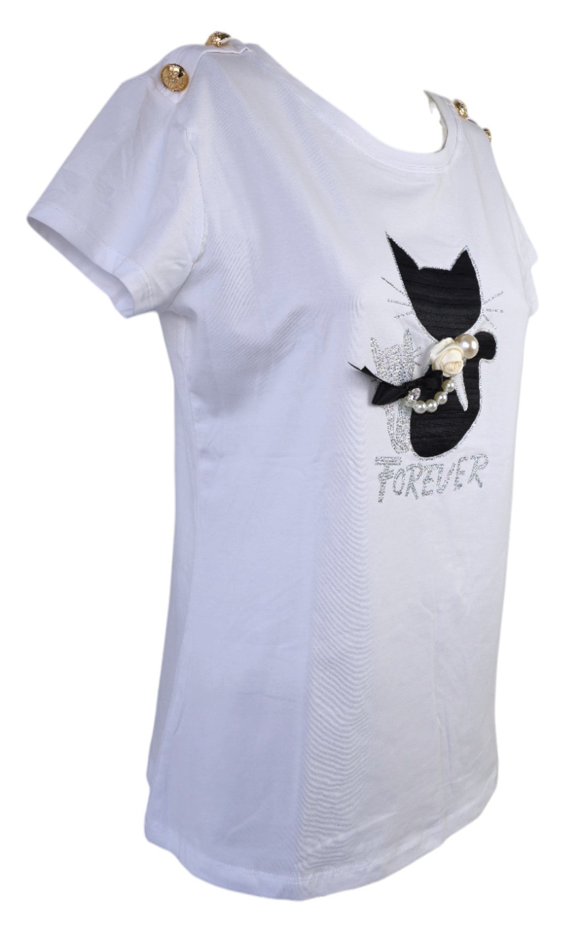 T-shirt manica corta "cat"