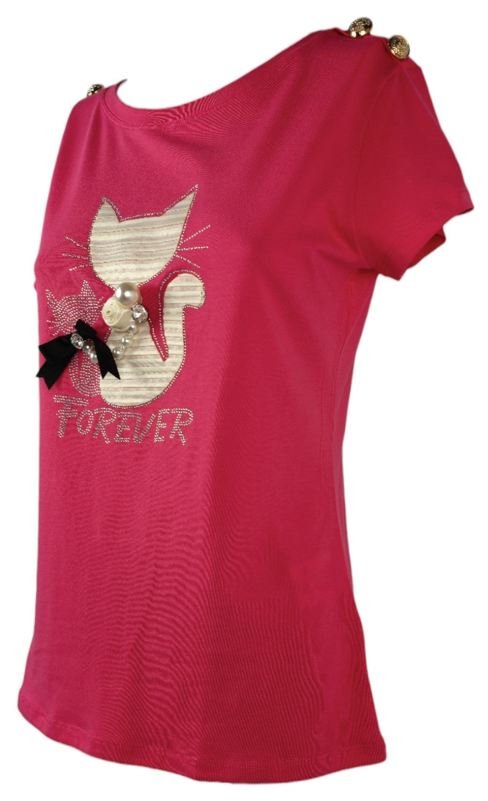 T-shirt manica corta "cat"