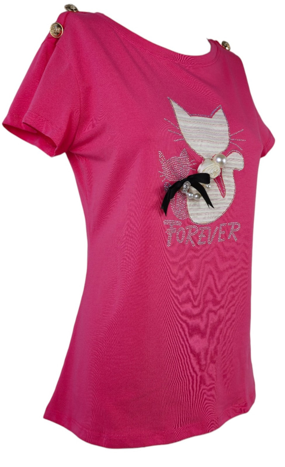 T-shirt manica corta "cat"