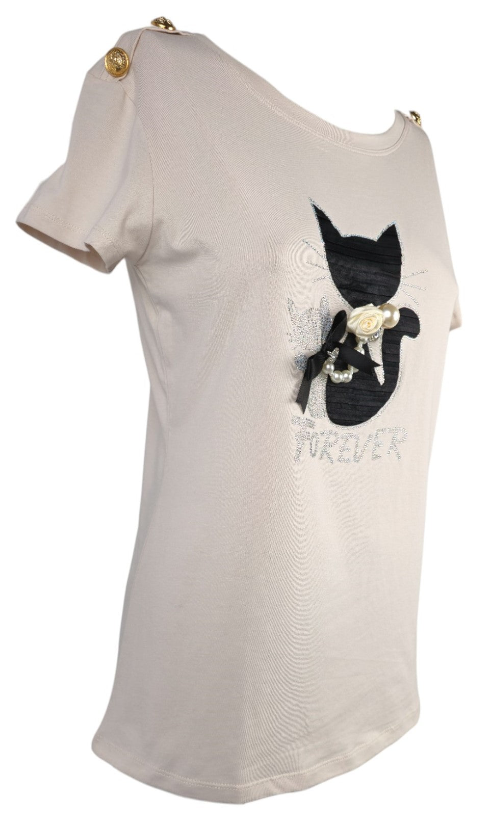 T-shirt manica corta "cat"