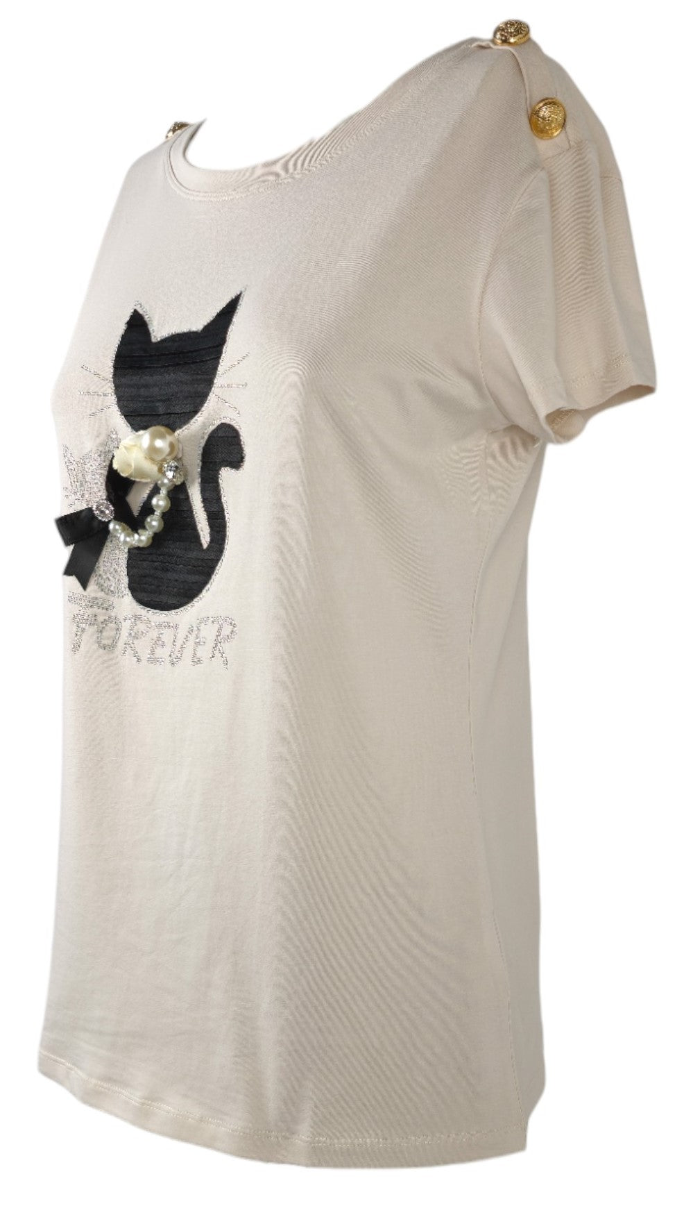 T-shirt manica corta "cat"