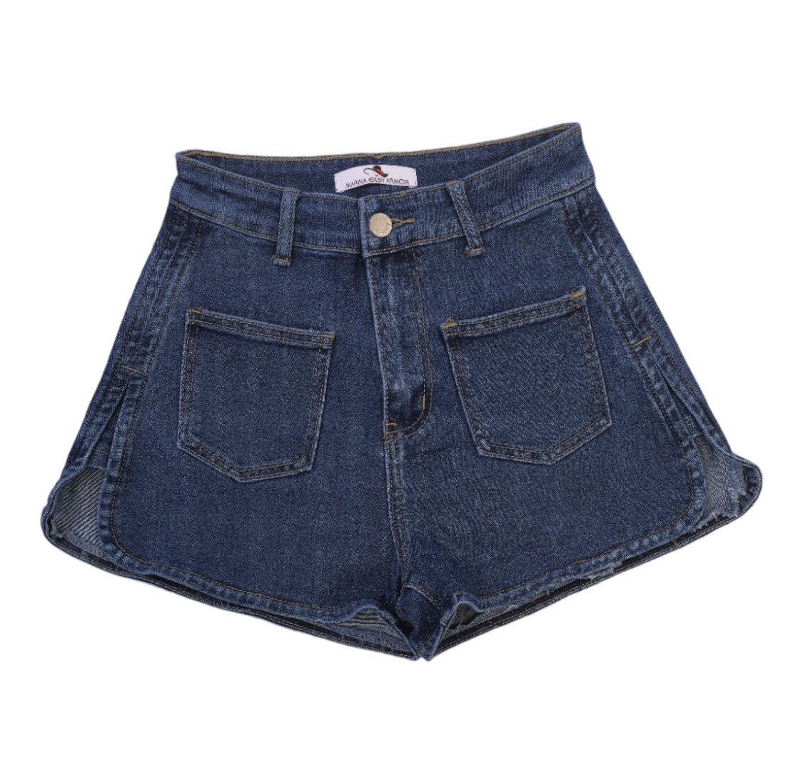 Short in jeans
