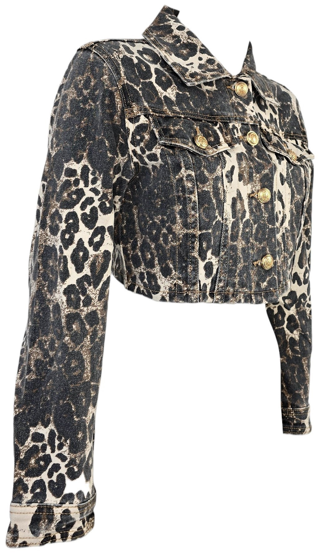 Giacca, giubbino Jeans animalier