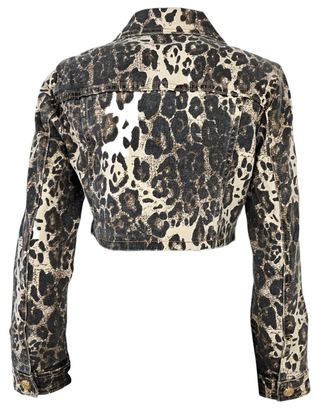 Giacca, giubbino Jeans animalier