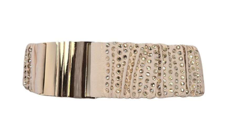 Cintura elastica con strass