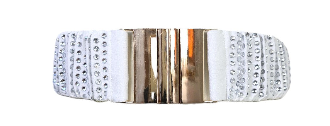 Cintura elastica con strass