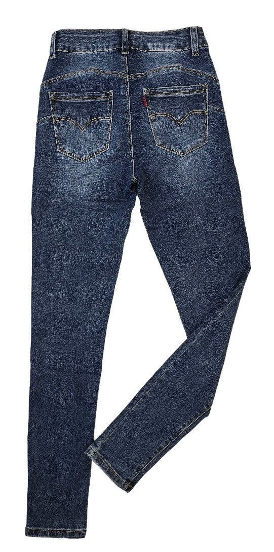 Jeans skinny scuro