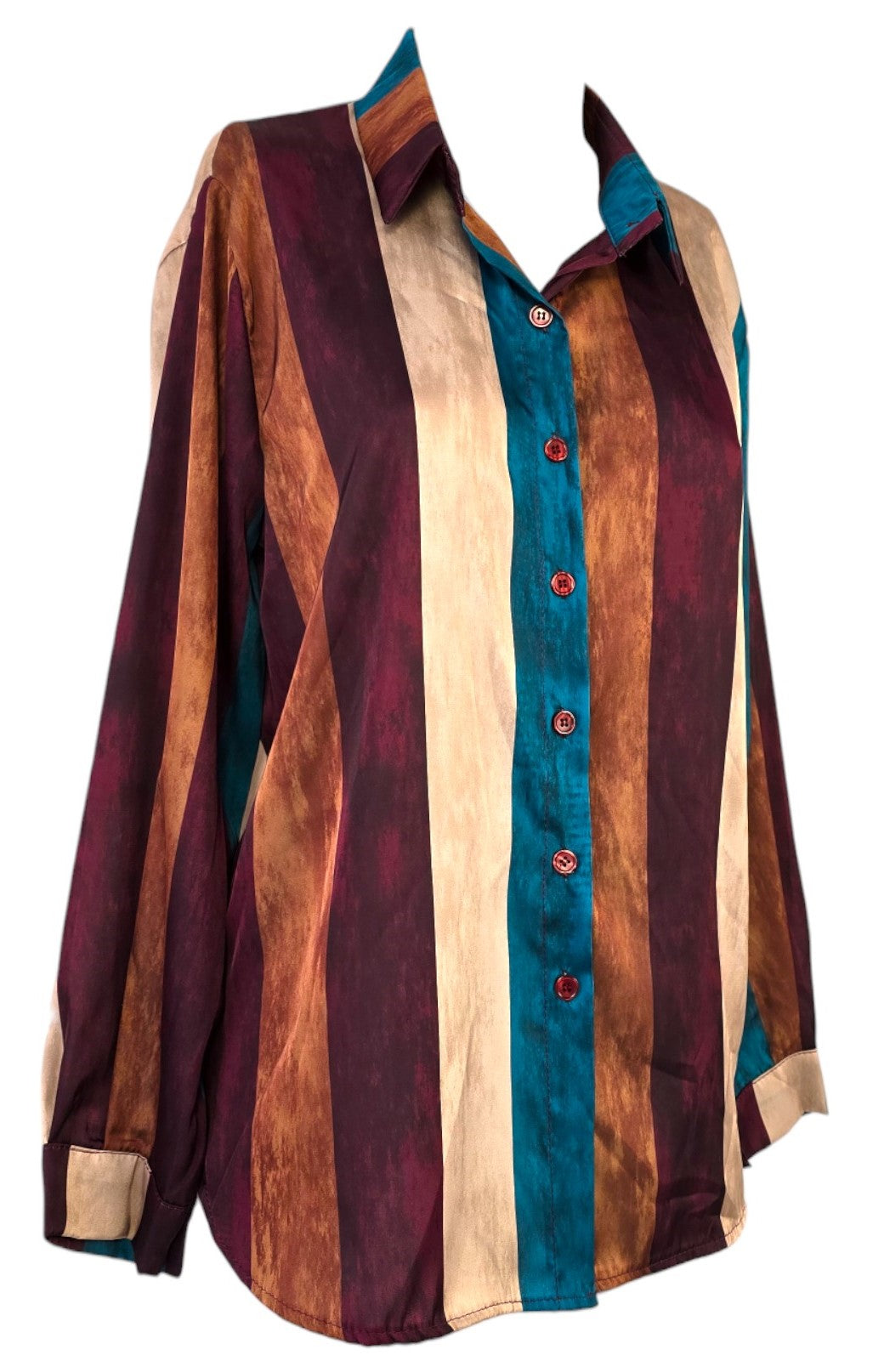 Camicia oversize multicolor