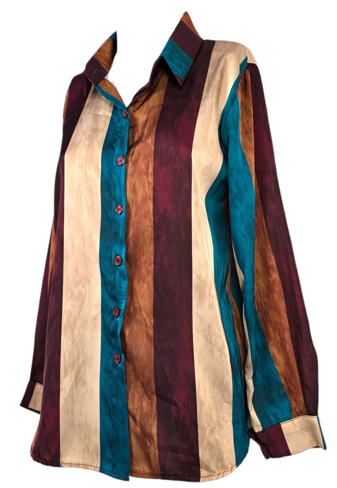 Camicia oversize multicolor