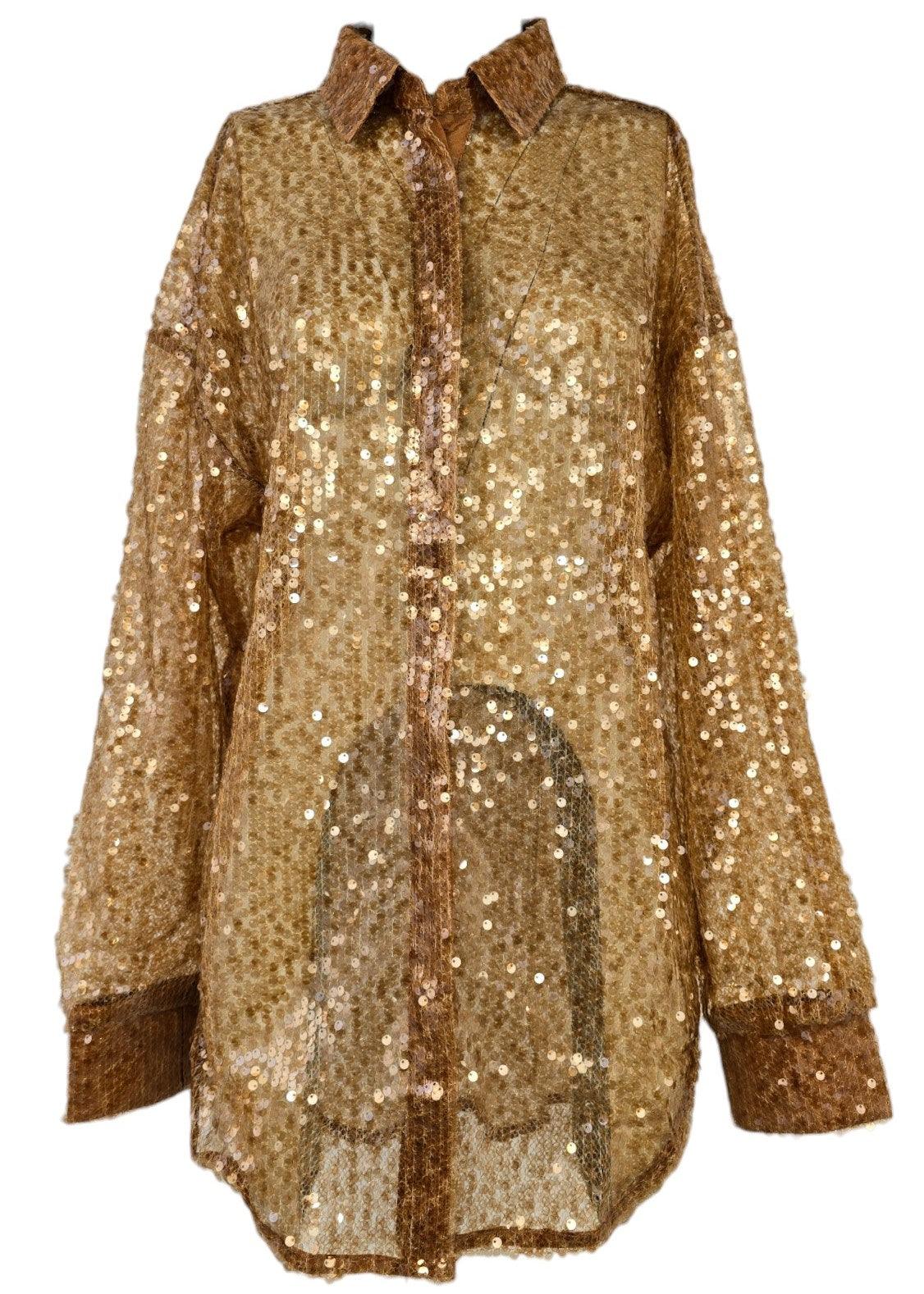 Camicia in pailettes
