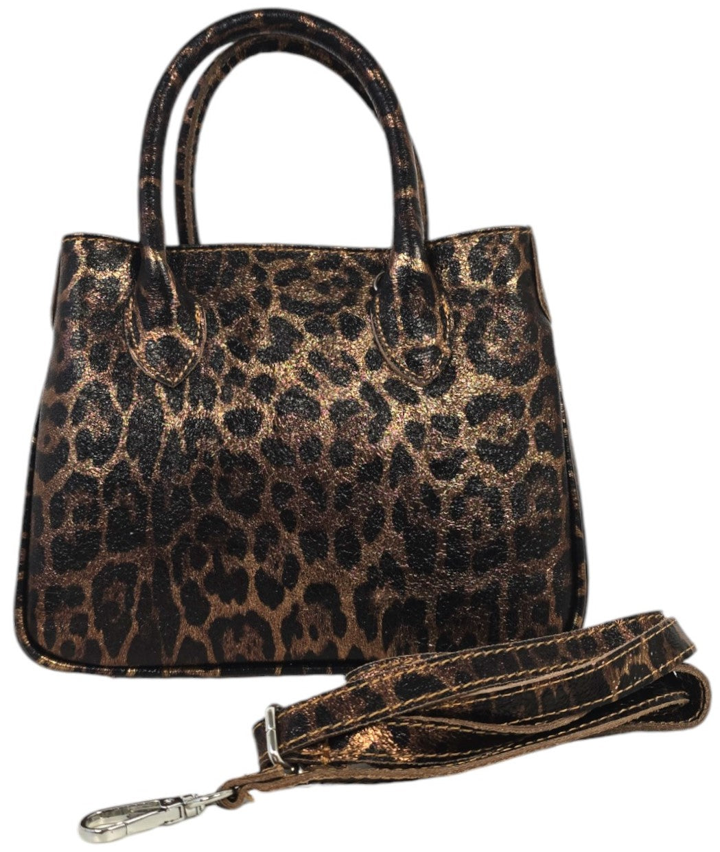 Borsa a mano in animalier