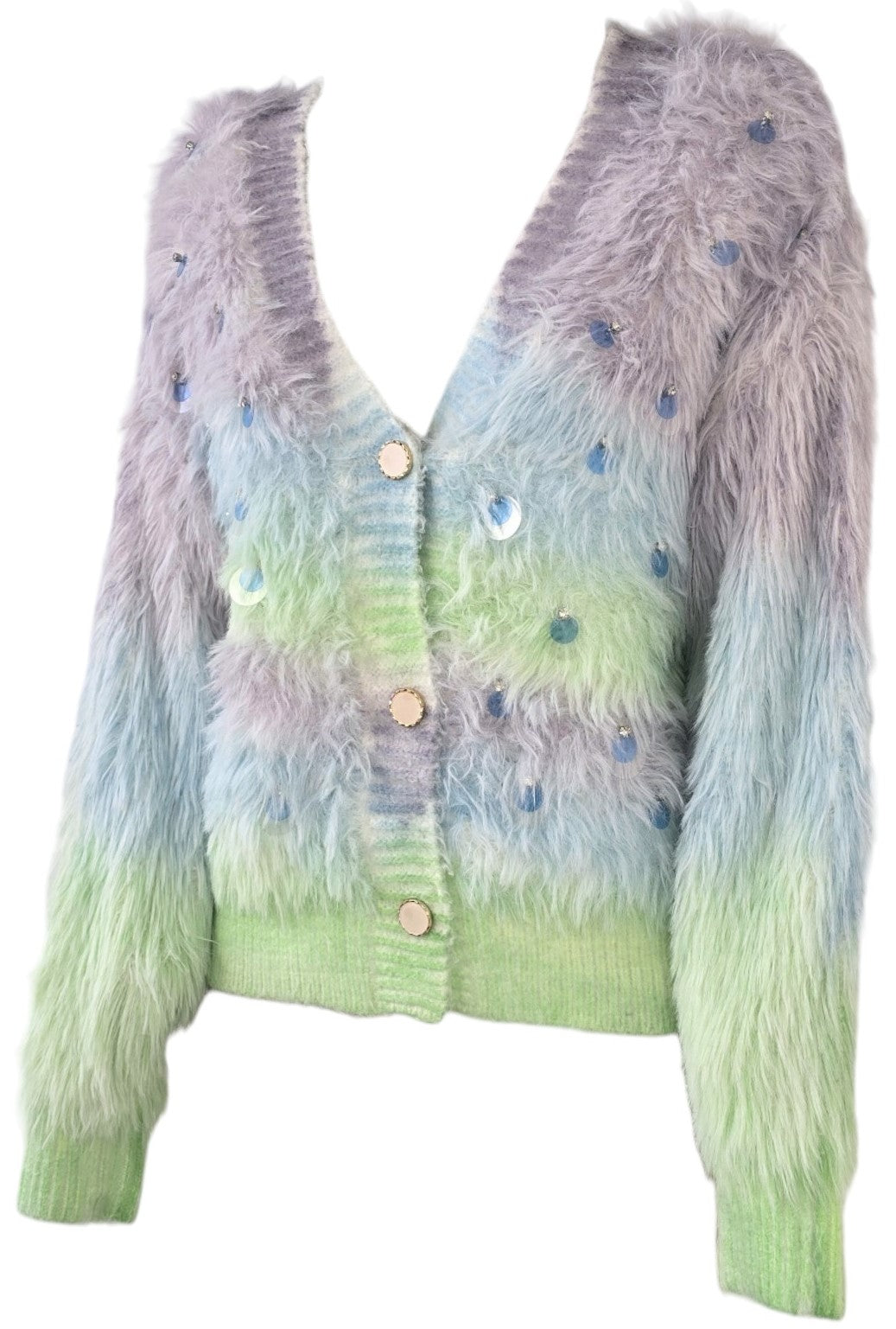 Cardigan arcobaleno