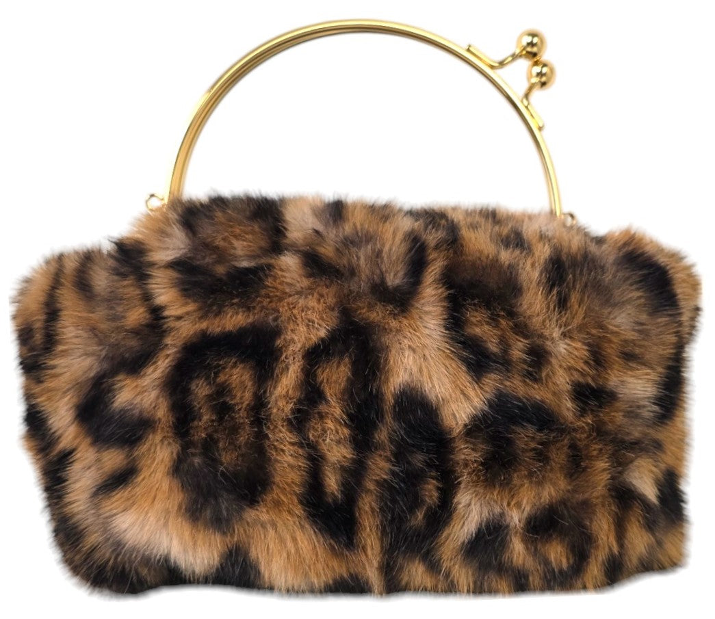 Borsa di pelliccia ecologica
