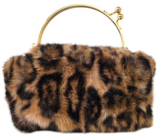 Borsa di pelliccia ecologica