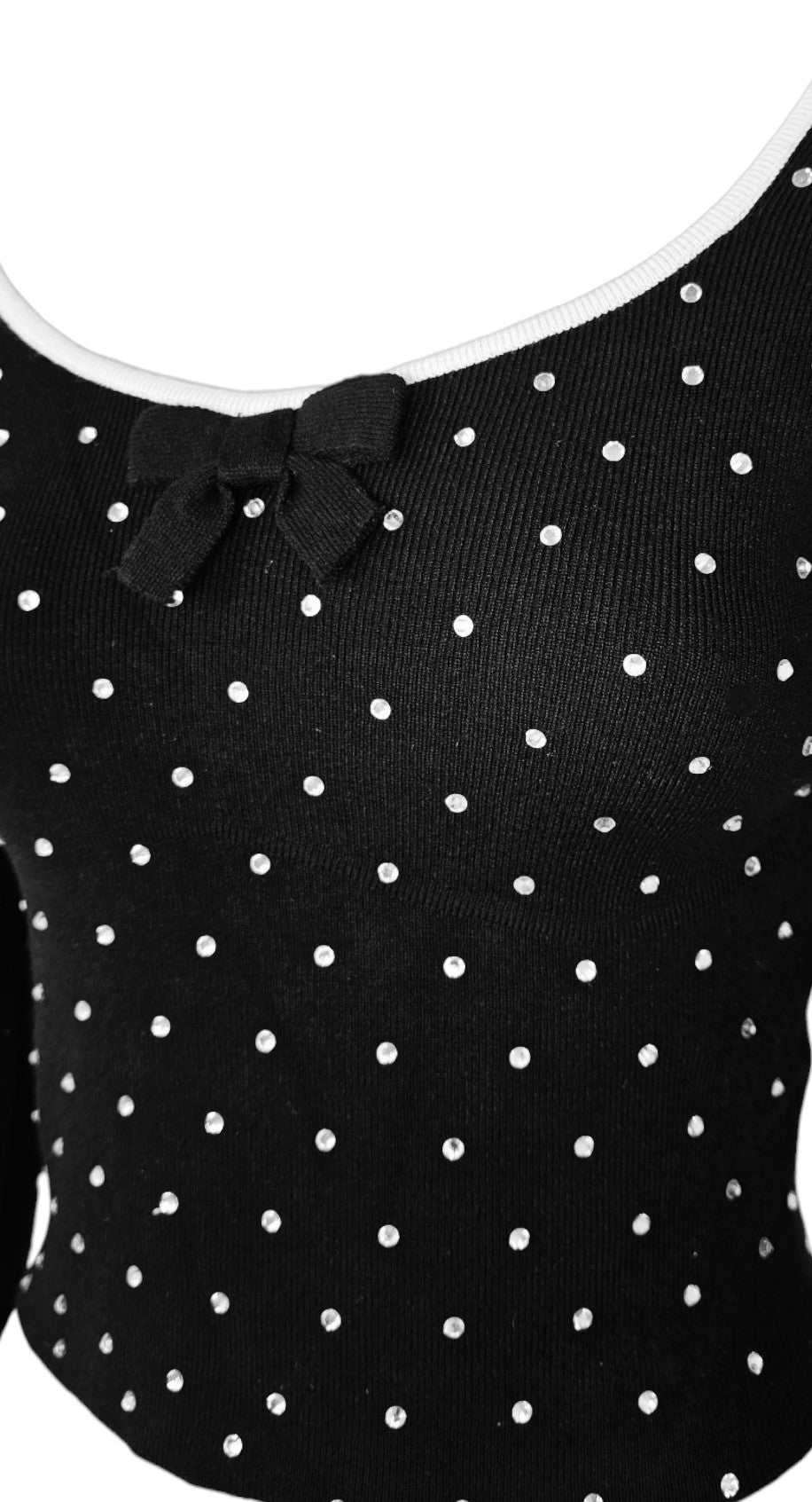 Maglia con strass