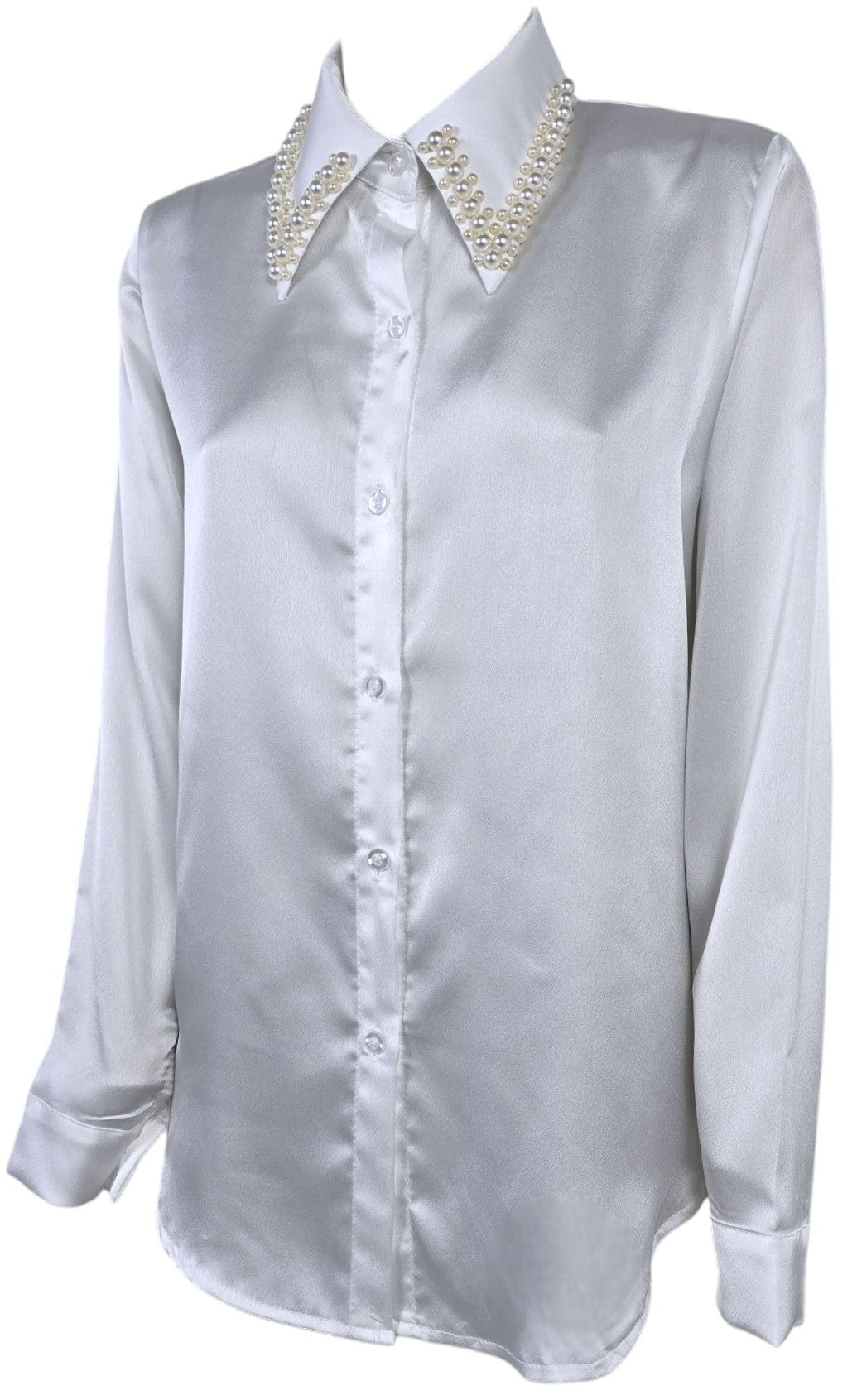 Camicia con perle