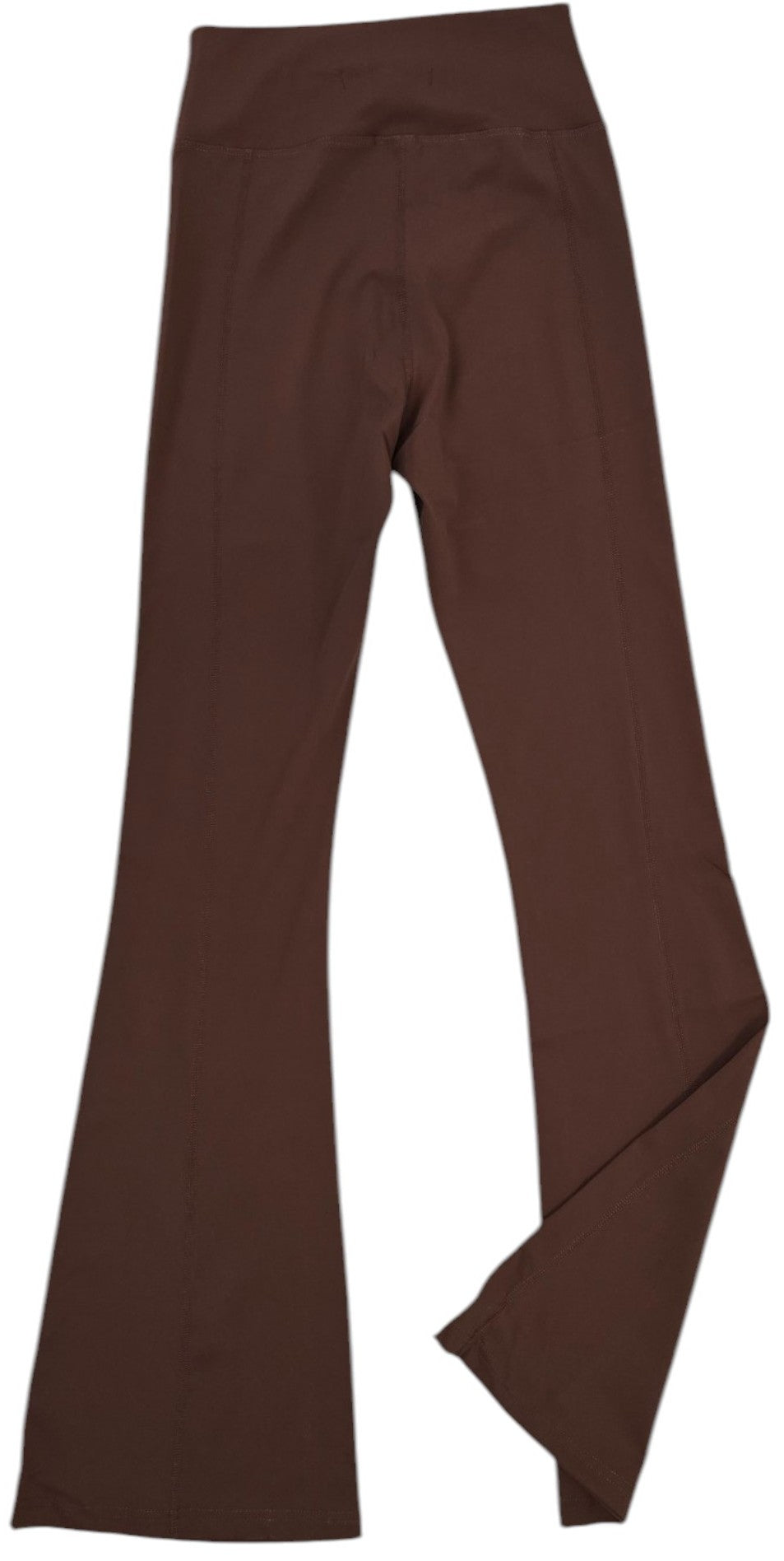 Leggings a zampa con zip
