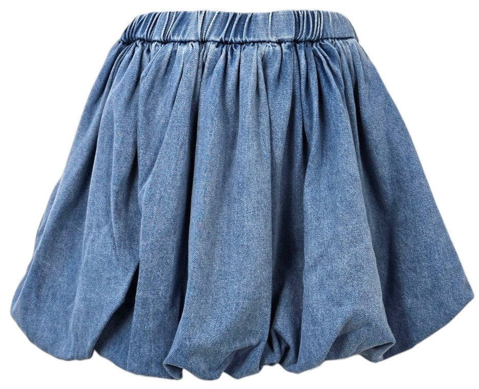 Minigonna "balloon" in jeans