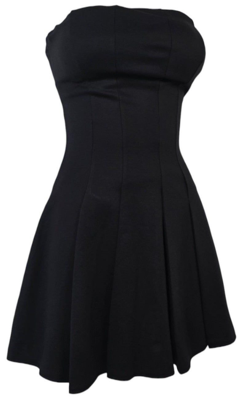 Minidress a pieghe