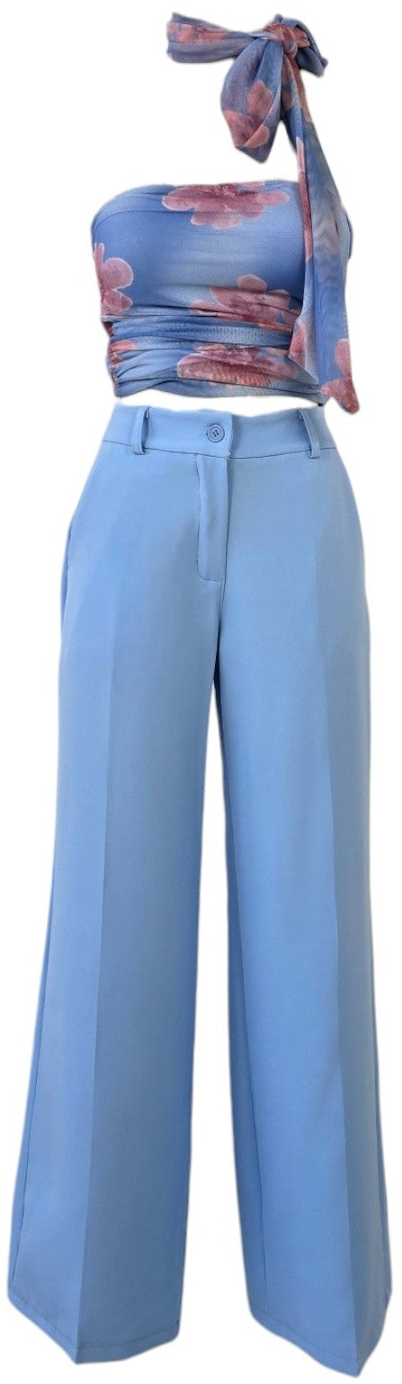 Pantalone elegante a palazzo