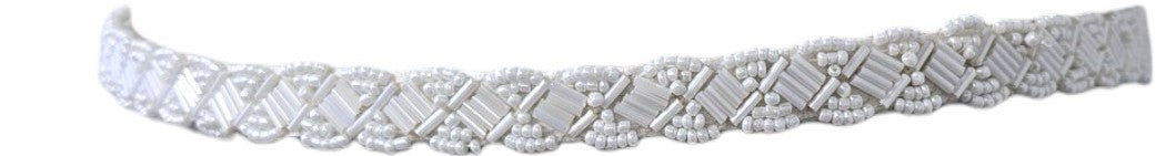 Cintura in strass e acciaio