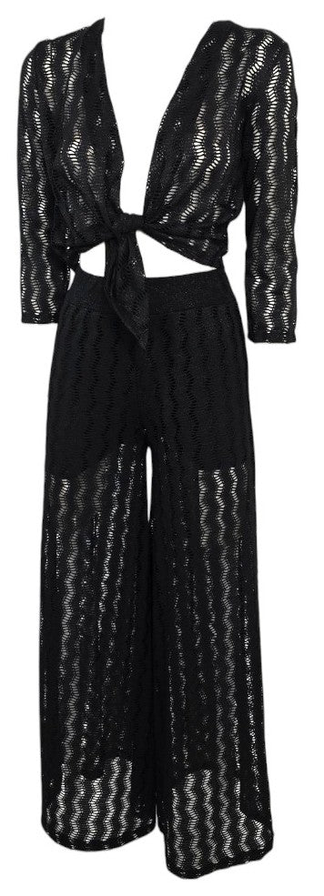 Set casual traforato