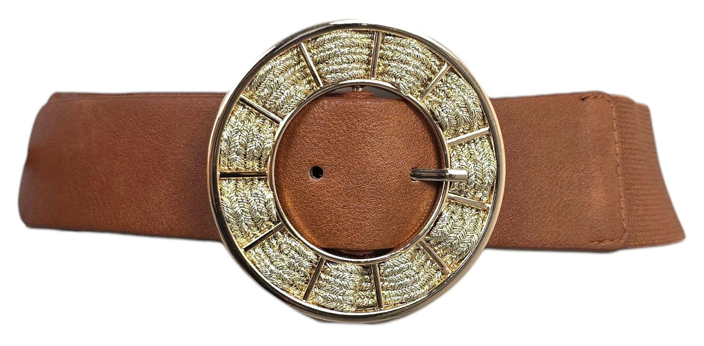 Cintura  fibbia rotonda