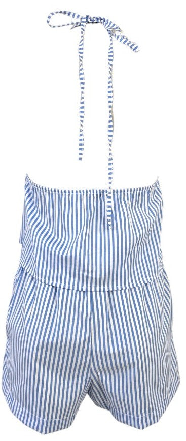 Completo top e pantaloncino a righe