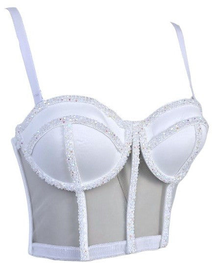 Corsetto con strass