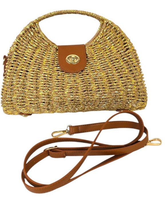 Borsa in rafia laminata