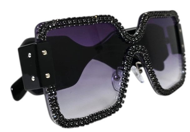 Occhiali da sole con strass