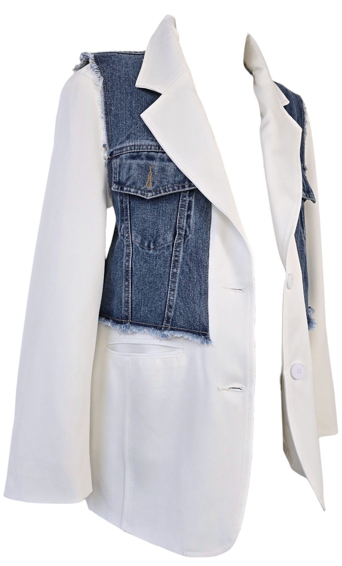 Blazer in jeans