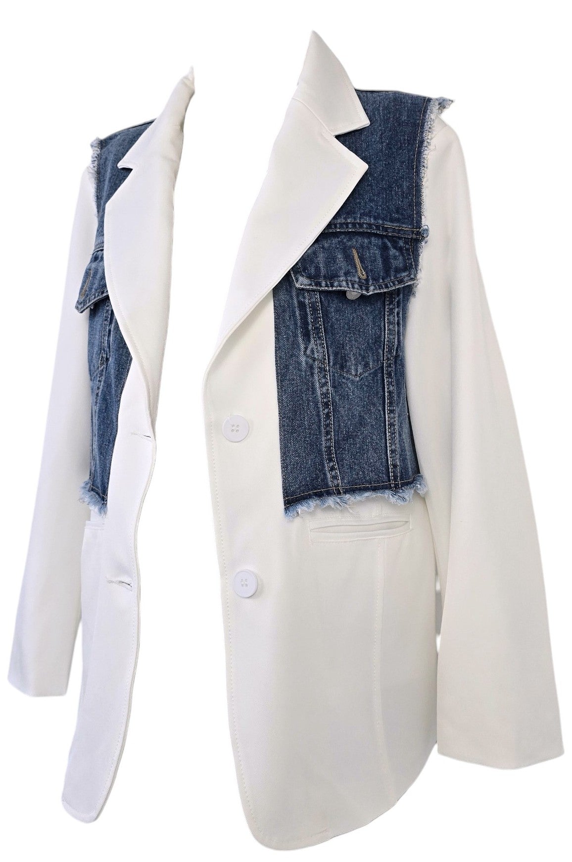 Blazer in jeans