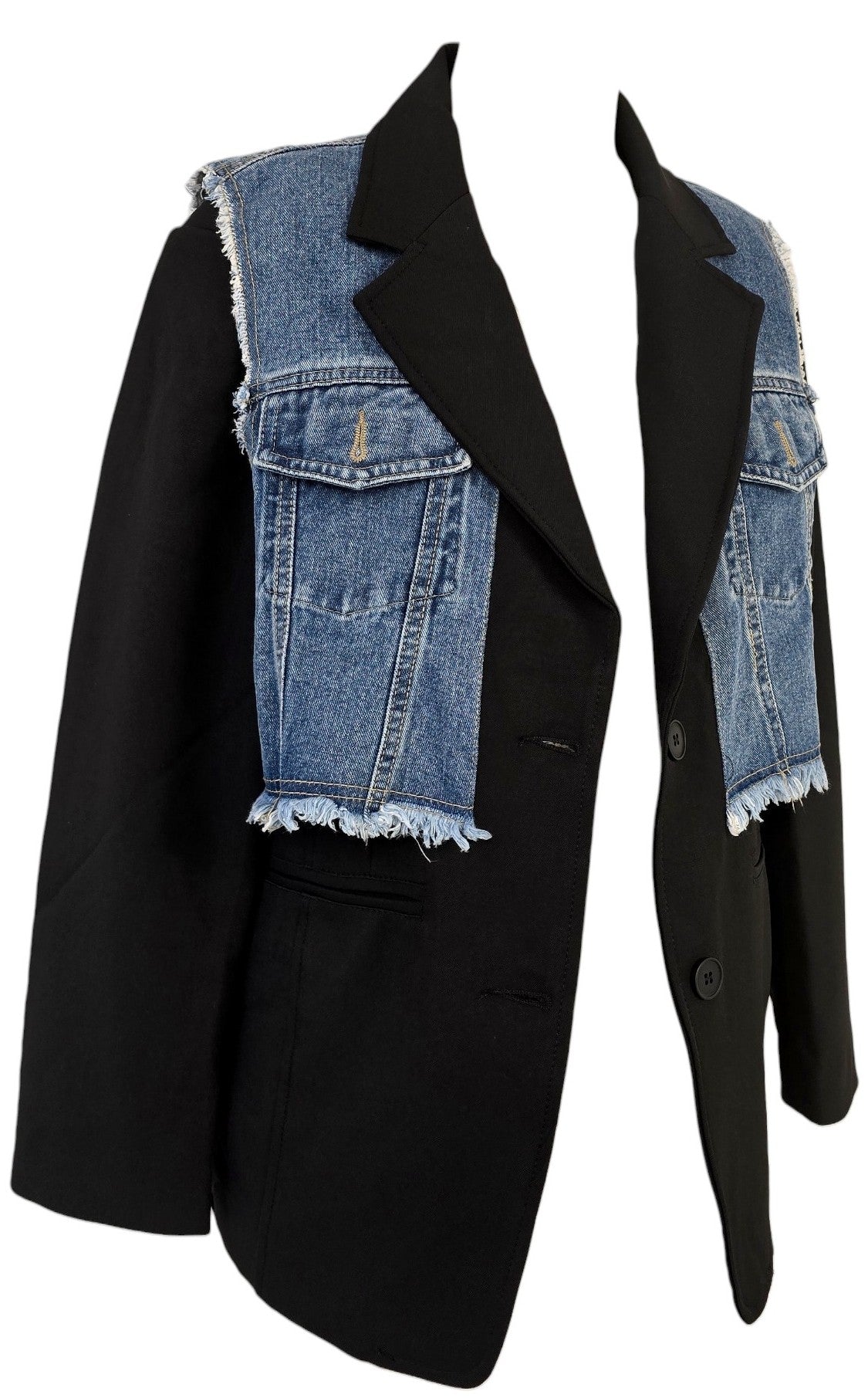 Blazer in jeans