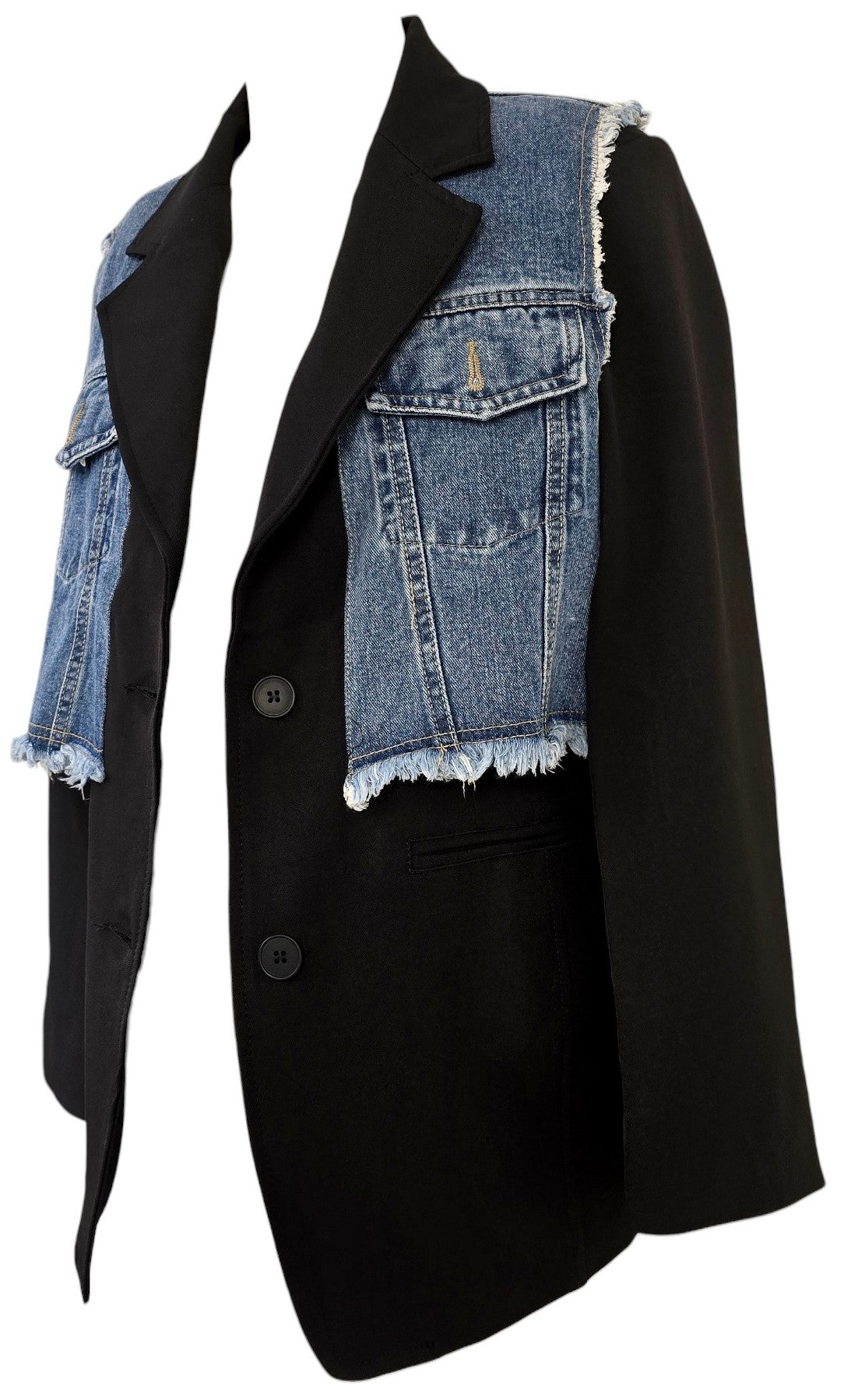 Blazer in jeans