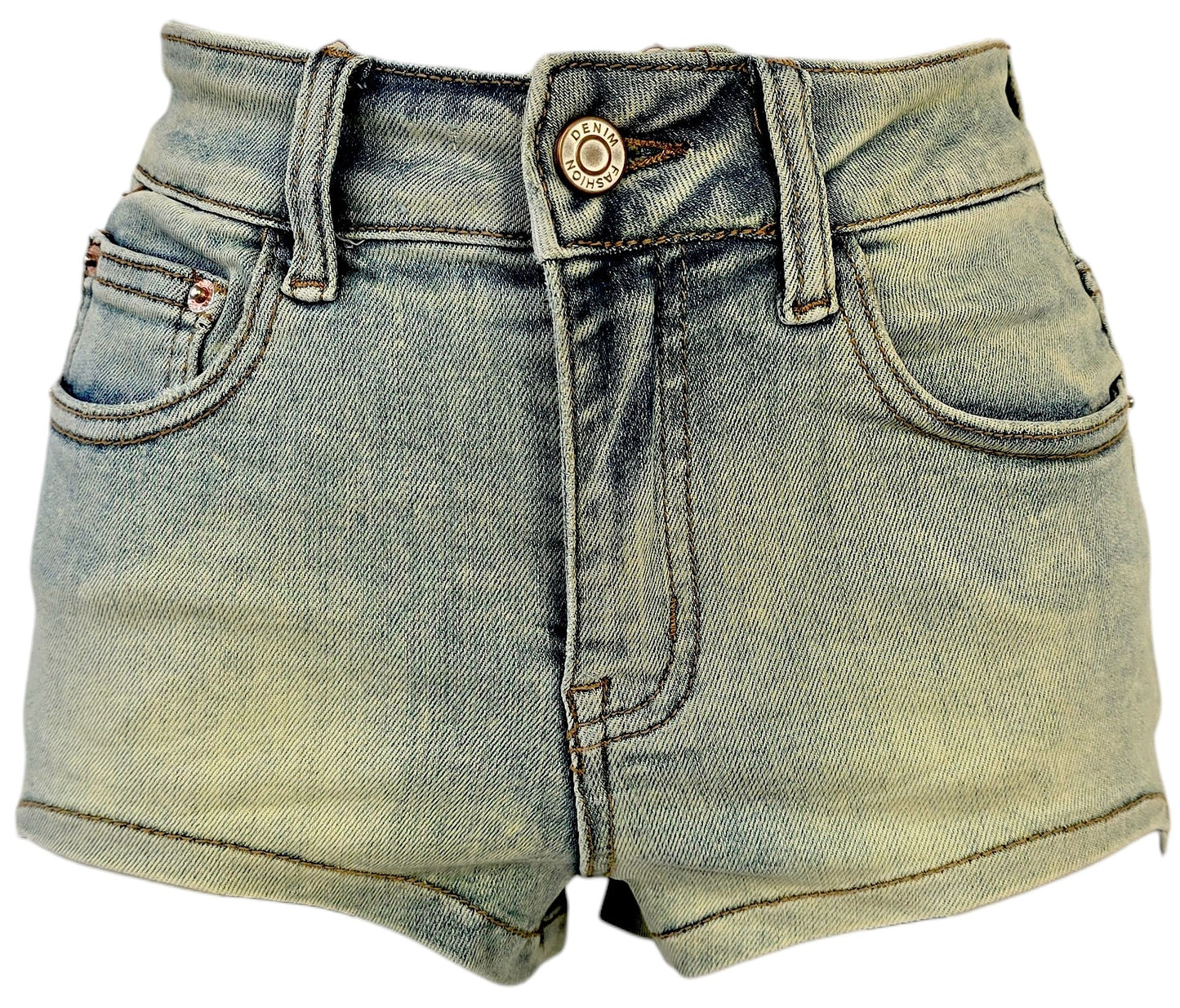 Jeans shorts sgambato