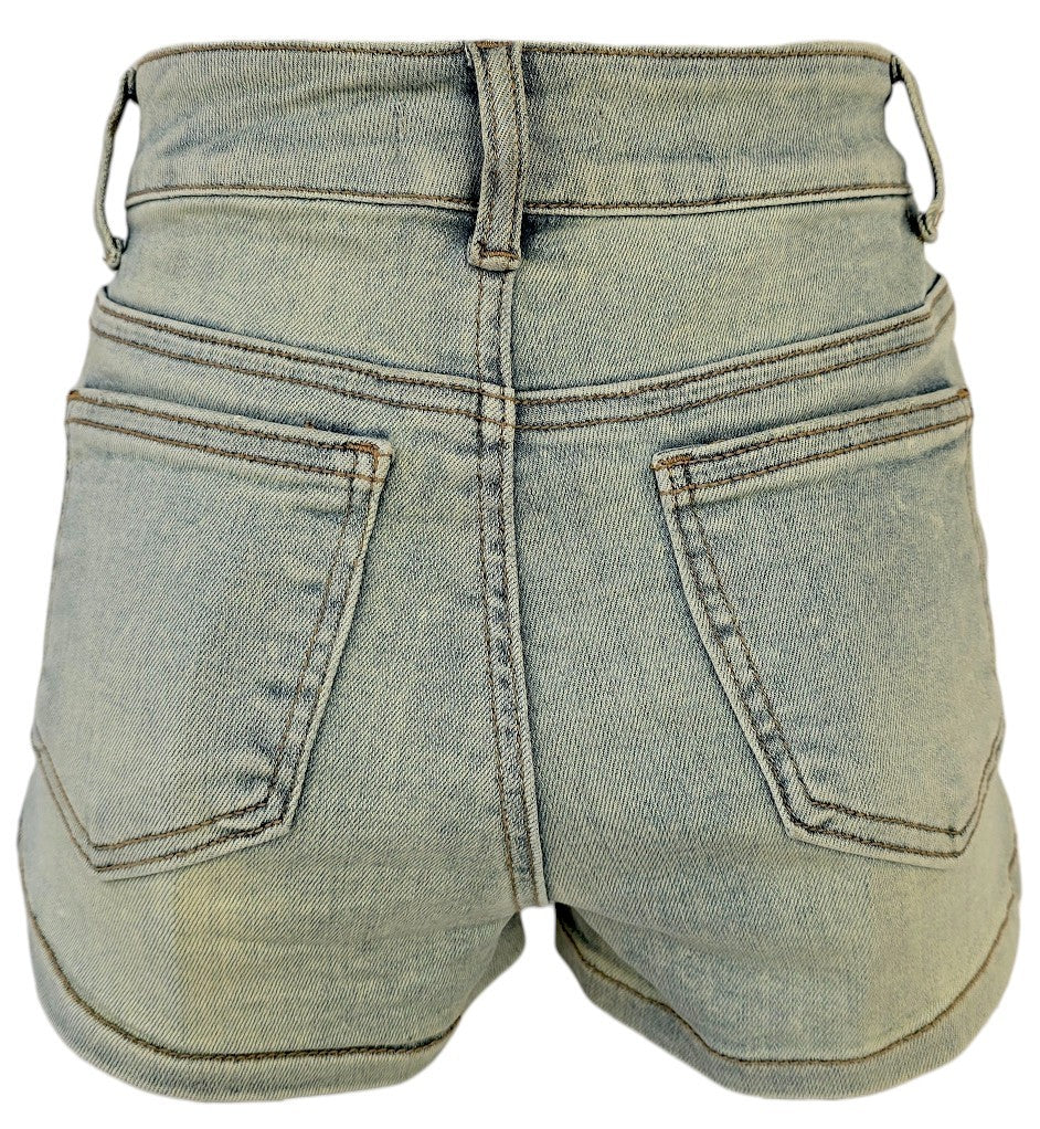 Jeans shorts sgambato