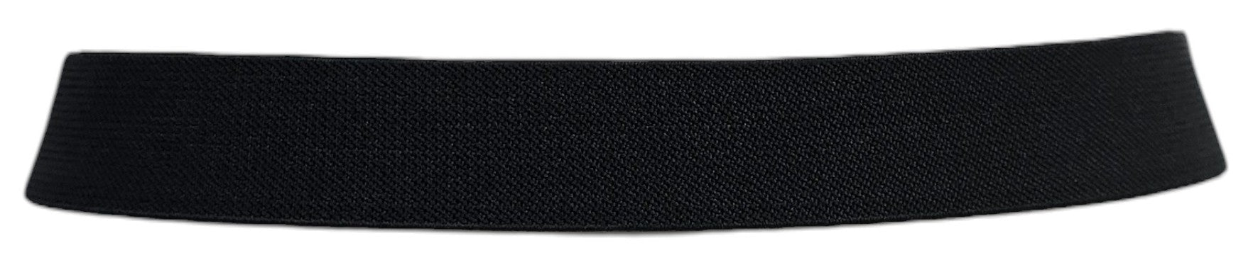 Cintura nera fibbia rotonda