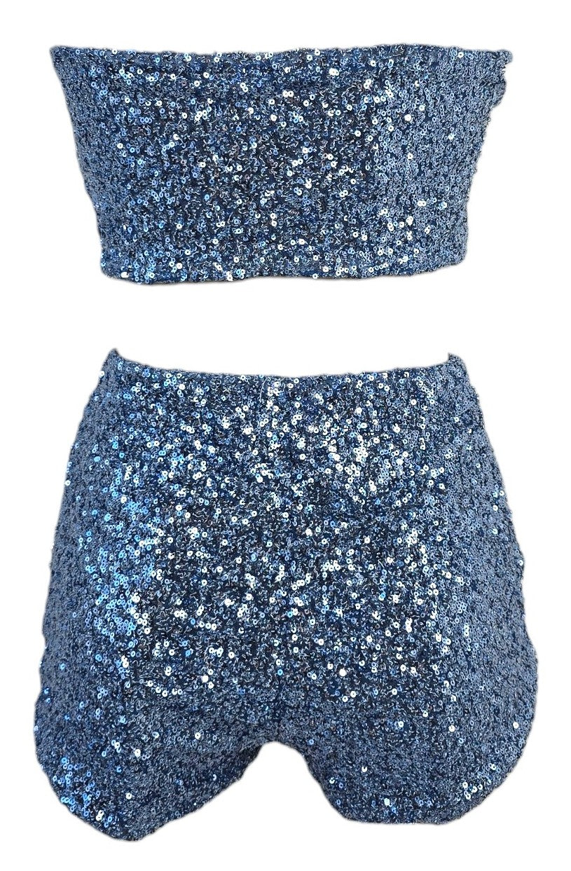 Completo in paillettes