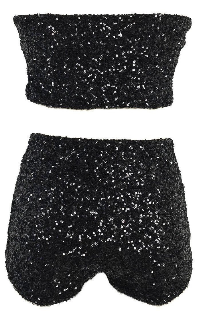 Completo in paillettes