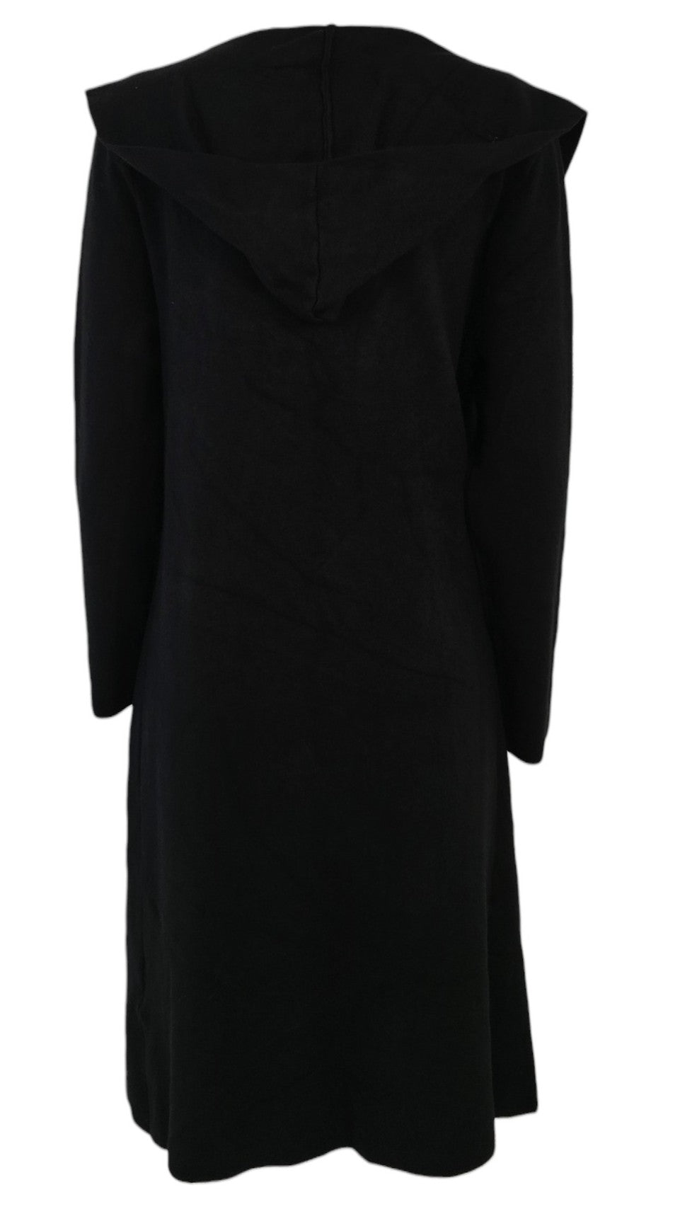 Cardigan lungo con cappuccio