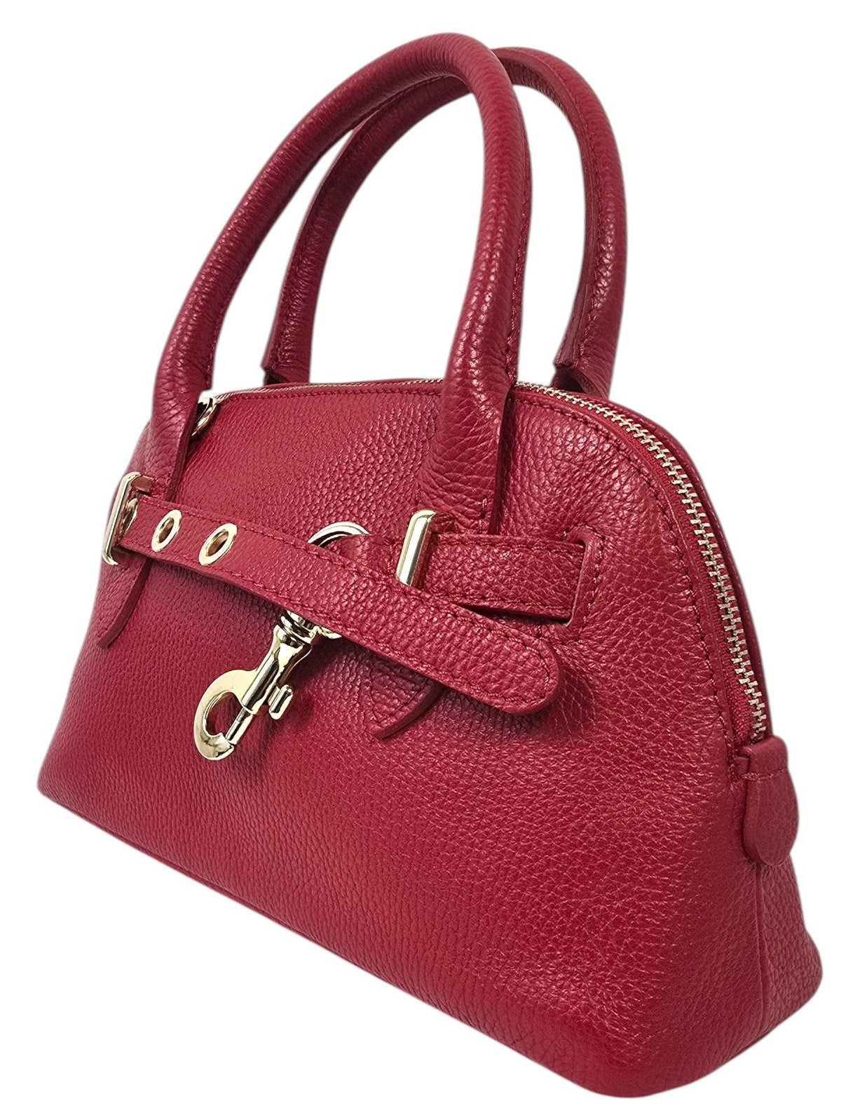 Borsa a mano rossa