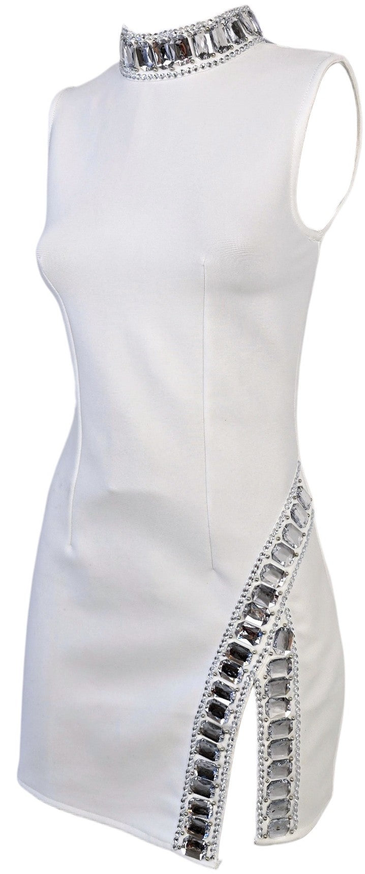 Abito bandage con strass