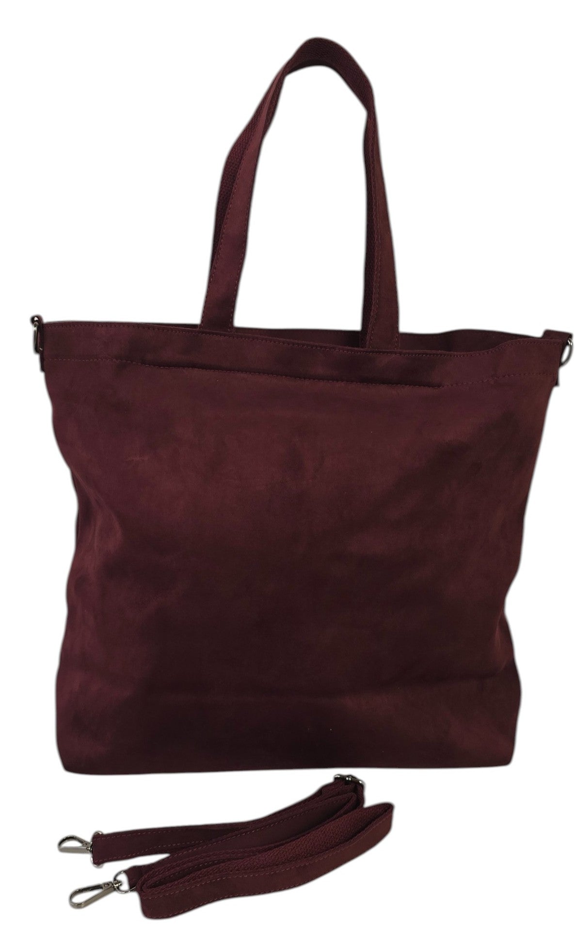 Borsa a spalla in camoscio
