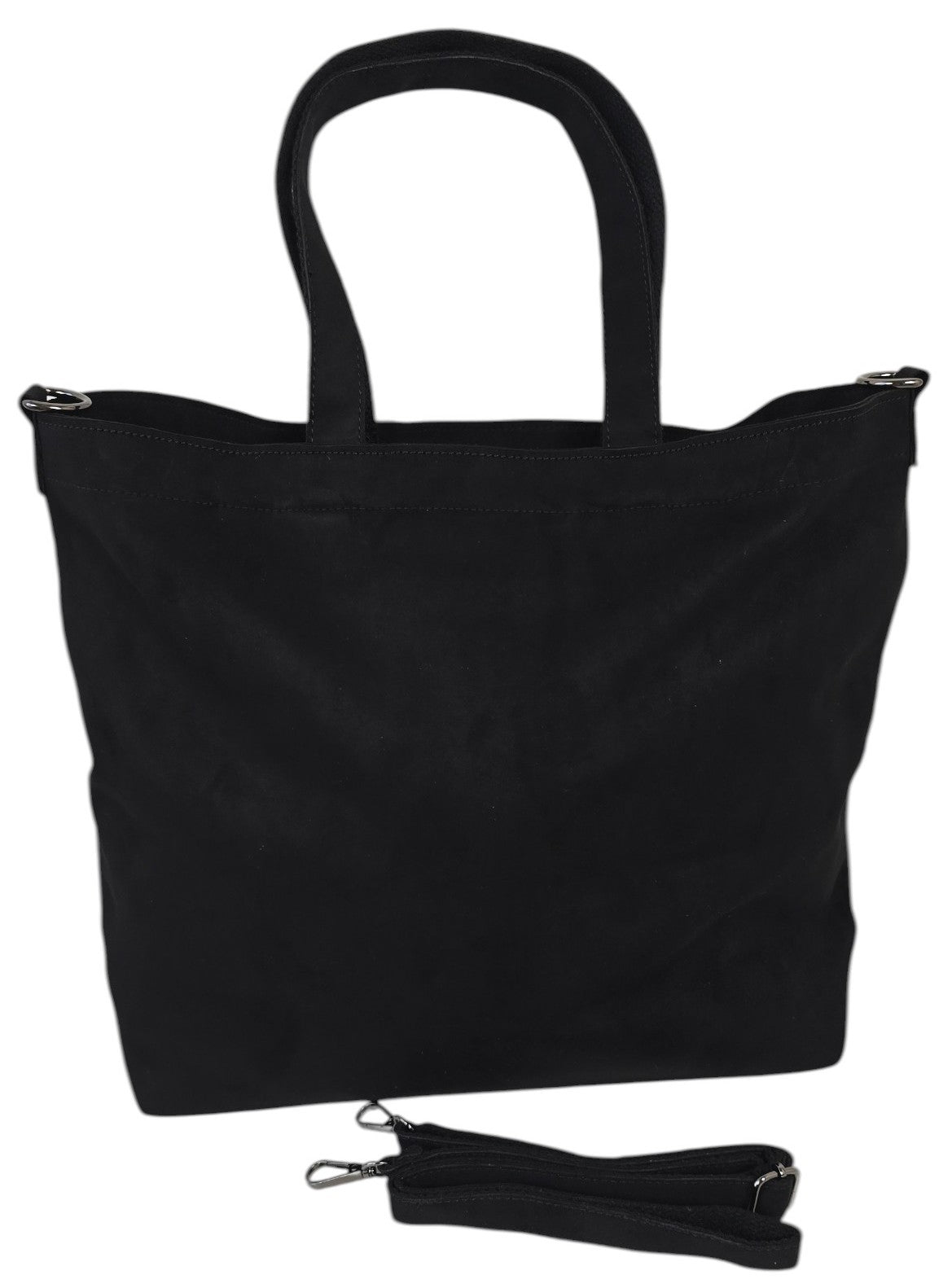 Borsa a spalla in camoscio