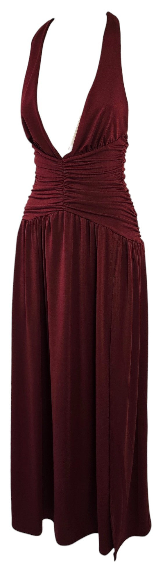 Abito lungo bordeaux