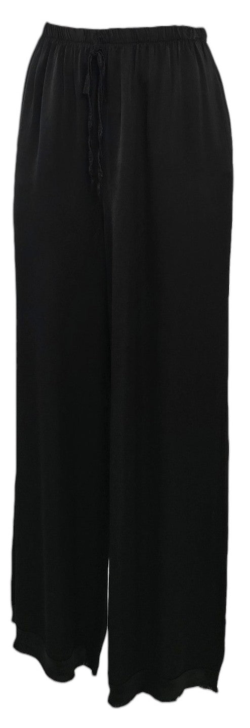 Pantalone a palazzo laminato