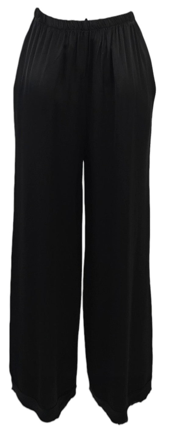 Pantalone a palazzo laminato