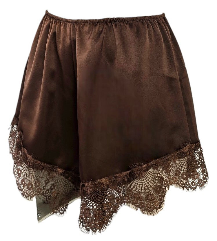Pantaloncino effetto raso