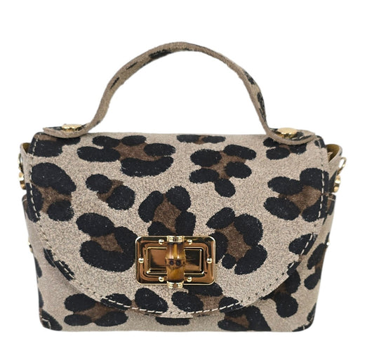 Bag a mano in camoscio